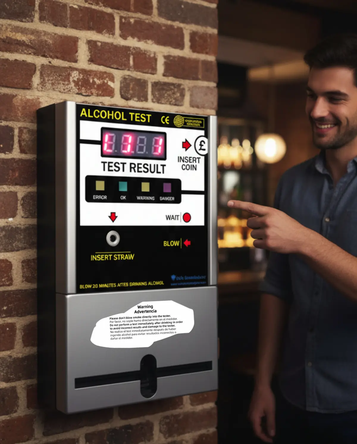 Coin-Operated Breathalyzer image 3